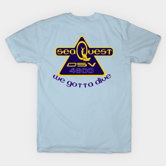 SeaQuest Front/Back design as featured on The Rewatch Podcast by The Rewatch Podcast